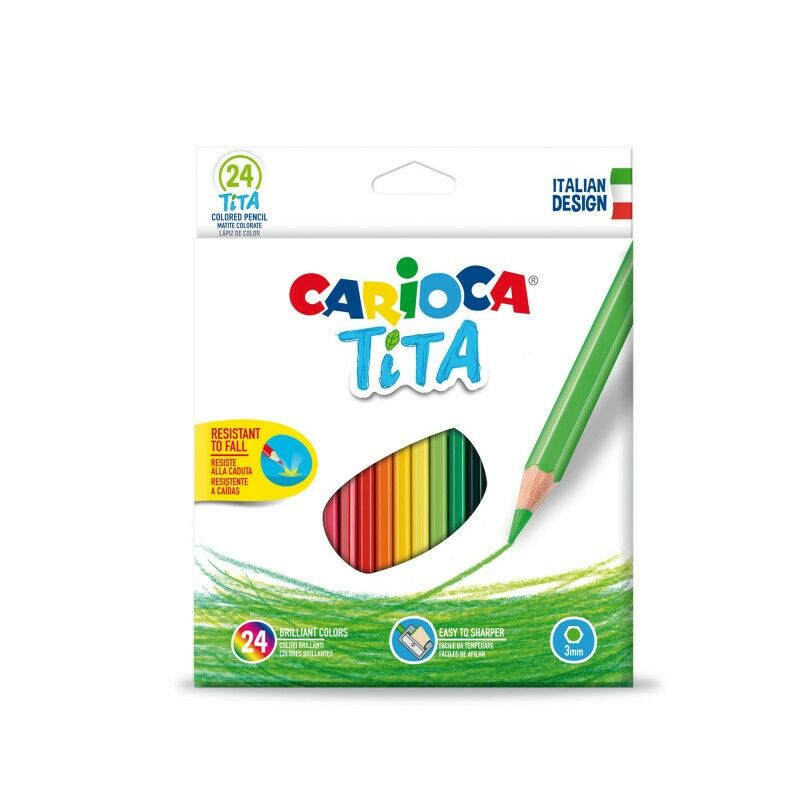CARİOCA 42794 TİTA KURU BOYA KALEMİ 24'LÜ