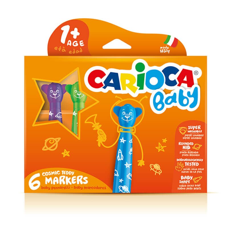CARİOCA 42815 JUMBO BEBEK KEÇELİ 6 LI