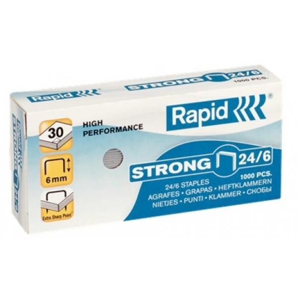 RAPİD 248558 ZIMBA TELİ NO:24/6 1M GÜÇLÜ 10 LU KUTU