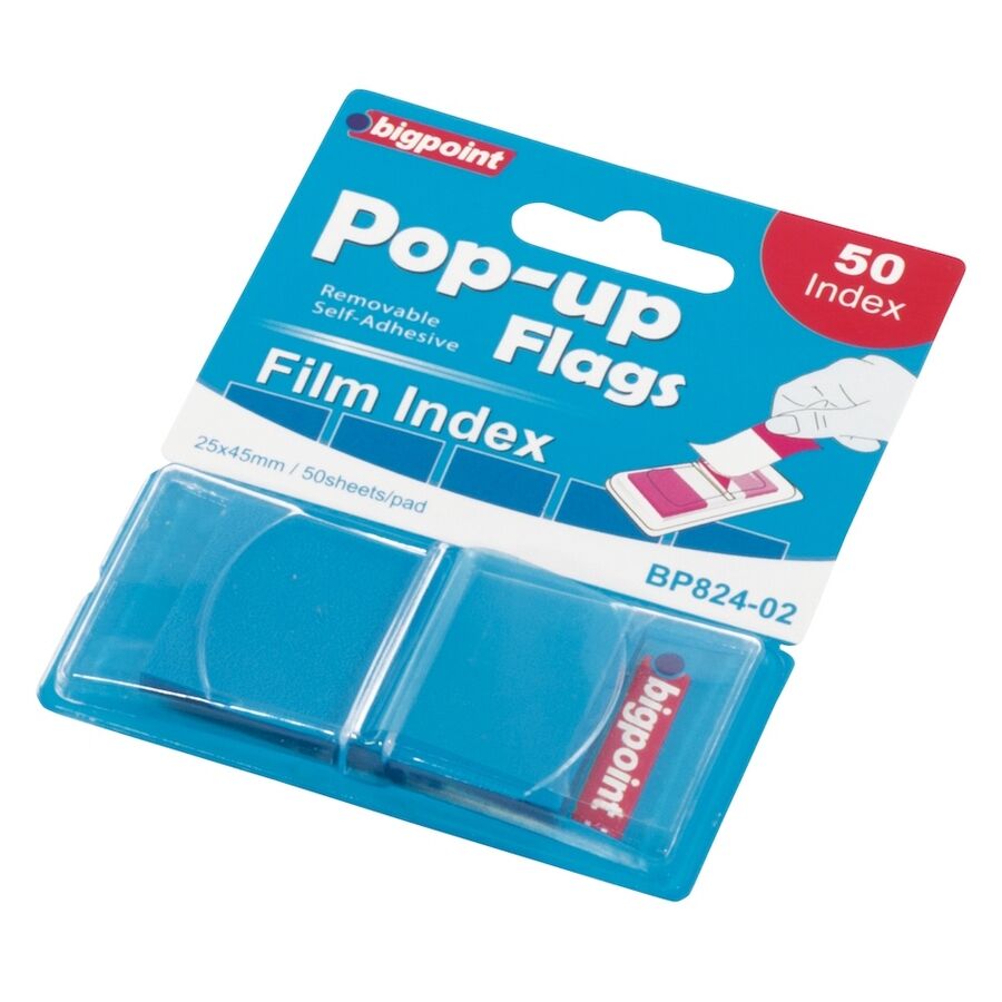 BİGPOİNT BP824-35 POP-UP FİLM INDEX TEKLİ MAVİ 24'LÜ PAKET