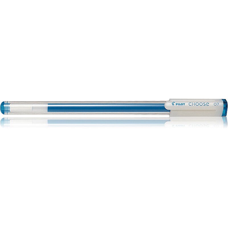 PİLOT BL-CH-7-SB-BG CHOOSE ROLLER 07 MM AÇIK MAVİ 10'LU KT.