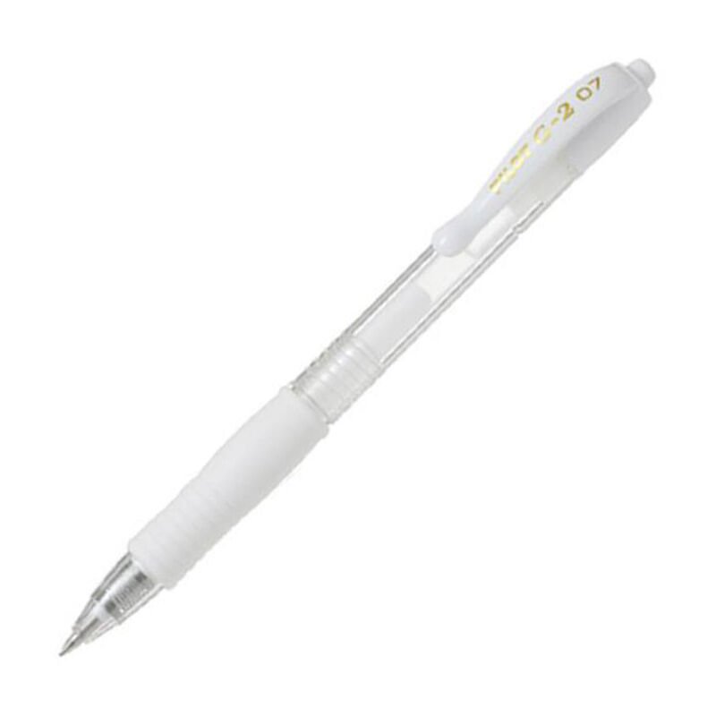 PİLOT BL-G2-7-PAW G2 JEL ROLLER KALEM 07 MM BEYAZ 12'Lİ KT.