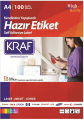 KRAF KF-2016 LASER ETİKET 99.1 X 34 MM