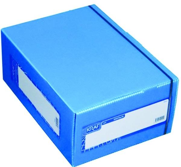KRAF 900G NUMARALI FORM KUTUSU A4 1000 SY. MAVİ 50'Lİ