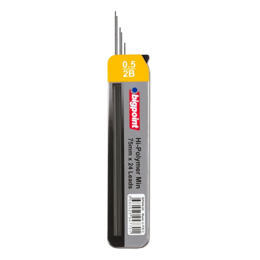 BİGPOİNT BP949-05 KALEM UCU 0.5MM HB 75MM 24'LÜ TÜP 12'Lİ KUTU