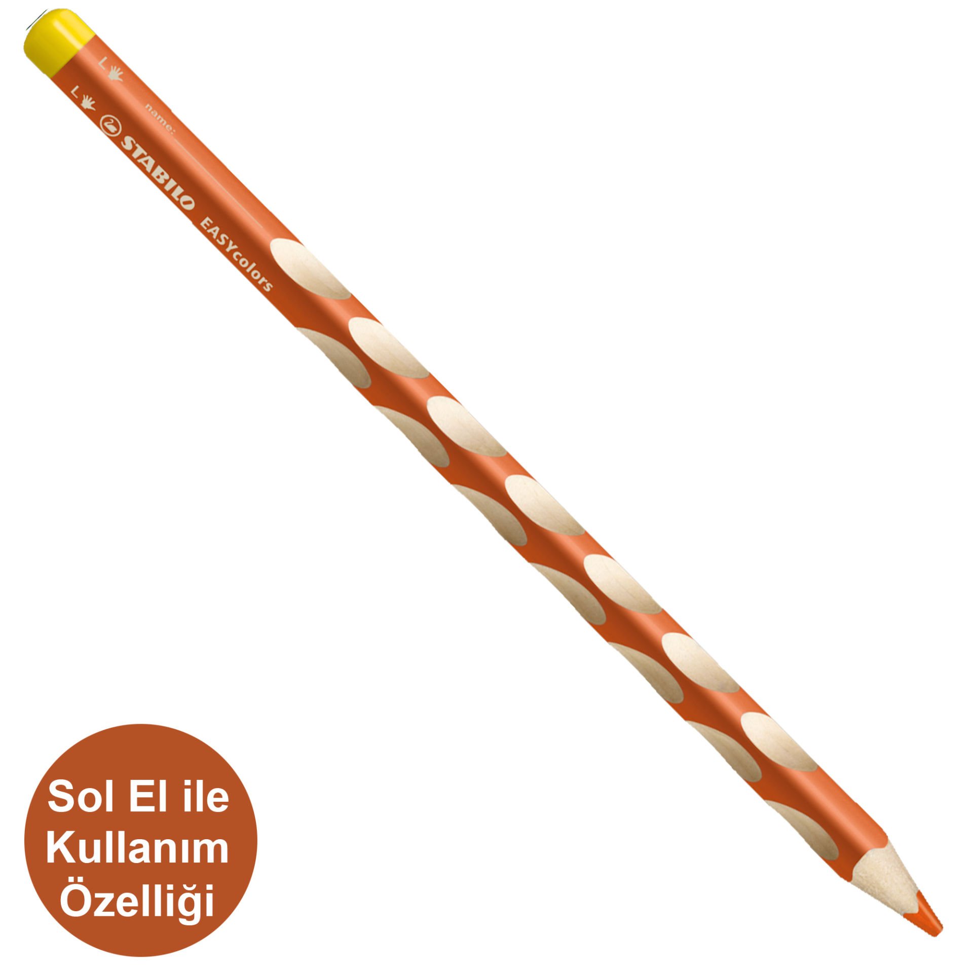 STABİLO 331/221-6 EASYCOLORS SOL EL KALEMİ TURUNCU 6'LI