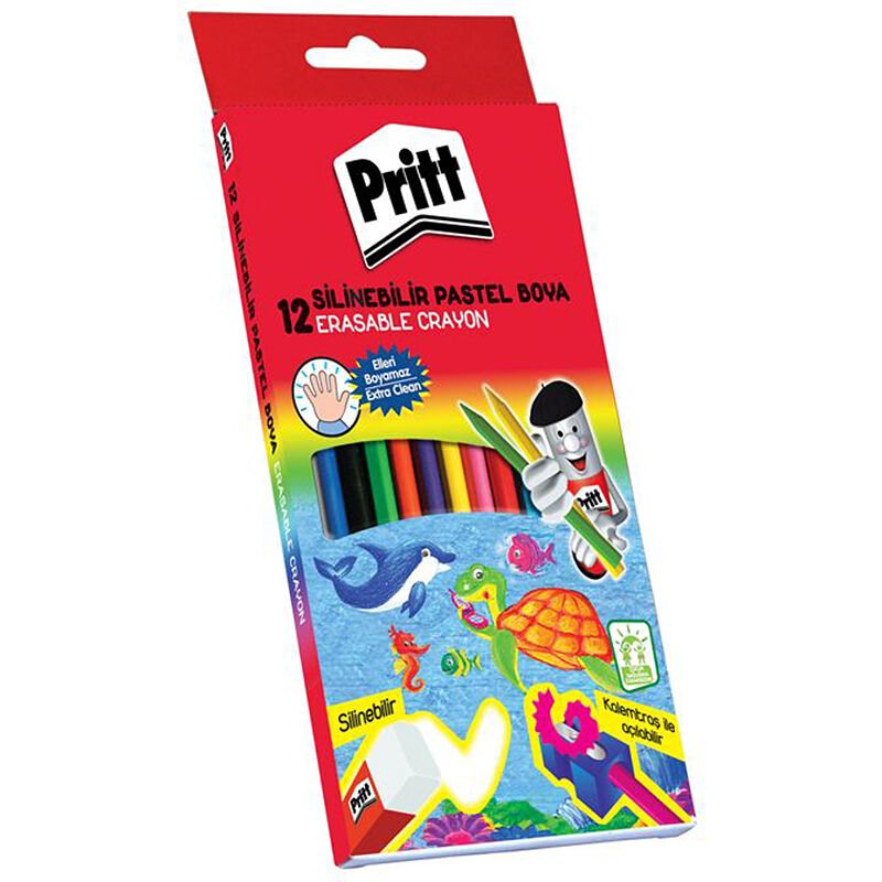 PRİTT 1433960 SİLİNEBİLİR PASTEL BOYA 12 Lİ