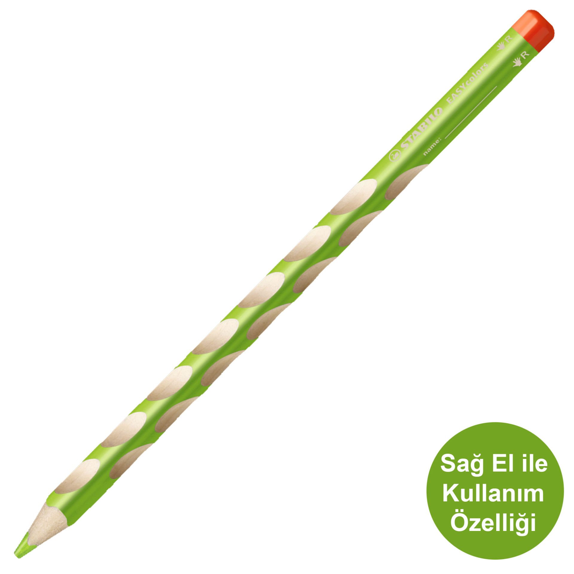 STABİLO 332/550 EASYCOLORS SAĞ EL KALEMİ AÇIK YEŞİL 12'Lİ