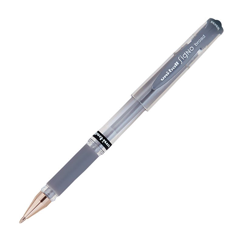UNİ UM-153 İMZA KALEMİ GÜMÜŞ.. 12'Lİ KT.