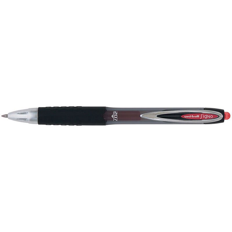 UNİ UMN-207 SİGNO JEL ROLLER KIRMIZI 12'Lİ KT.