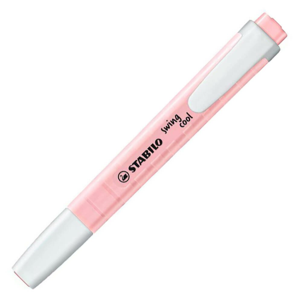 STABİLO 275-129-8 SWİNG COOL PASTEL FOSFORLU KALEM PEMBE 10'LU KT.
