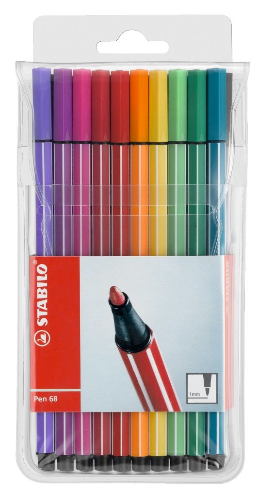 STABİLO PEN 68 KEÇE UÇLU KALEM 6820-PL 20'Lİ SET