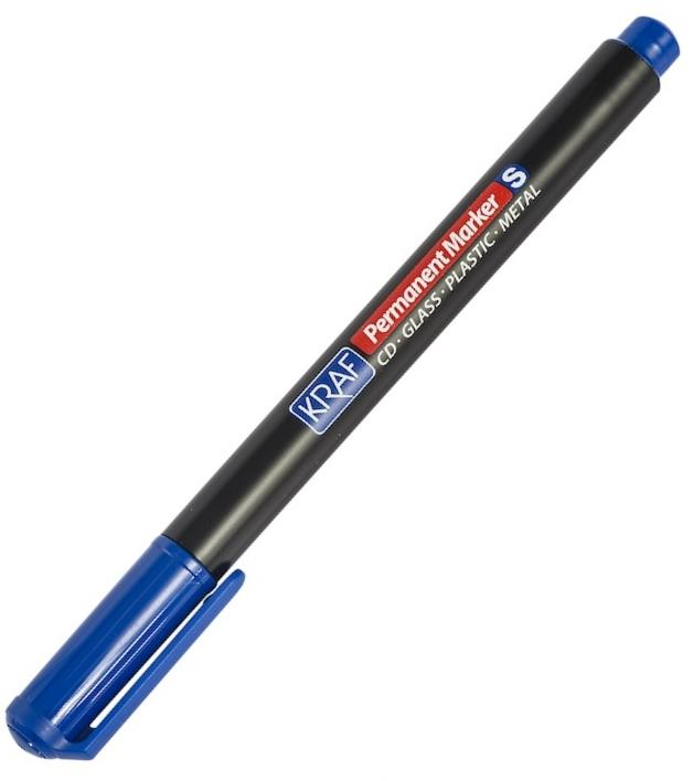 KRAF 290 ASETAT KALEMİ OHP PLUS (S) MAVİ 12'Lİ KUTU