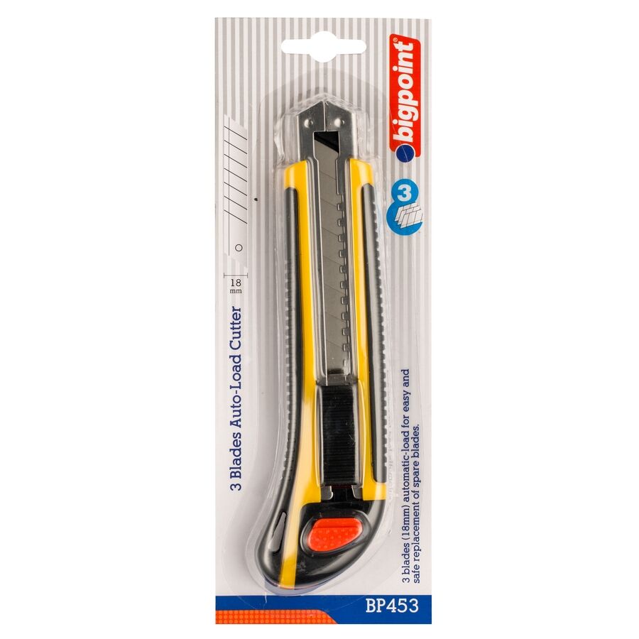 BİGPOİNT BP453 MAKET BIÇAĞI GENİŞ SOFT 3 YEDEKLİ 12'Lİ KT.