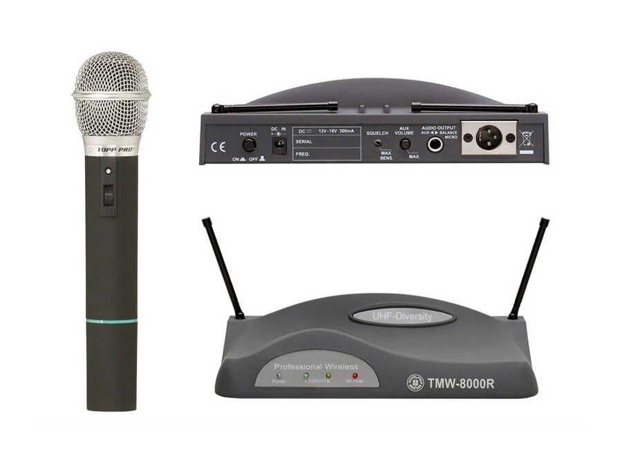 Topp Pro TMW 8000M UHF Kablosuz Mikrofon Sistemi