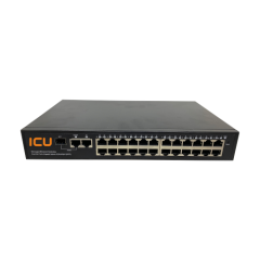 IC SW-242UG1SG 24 port 10/100 Mbps 2 up lınk ( VILAN) 10/100/1000 1 SFP 10/100/1000 WEB Yönetimi