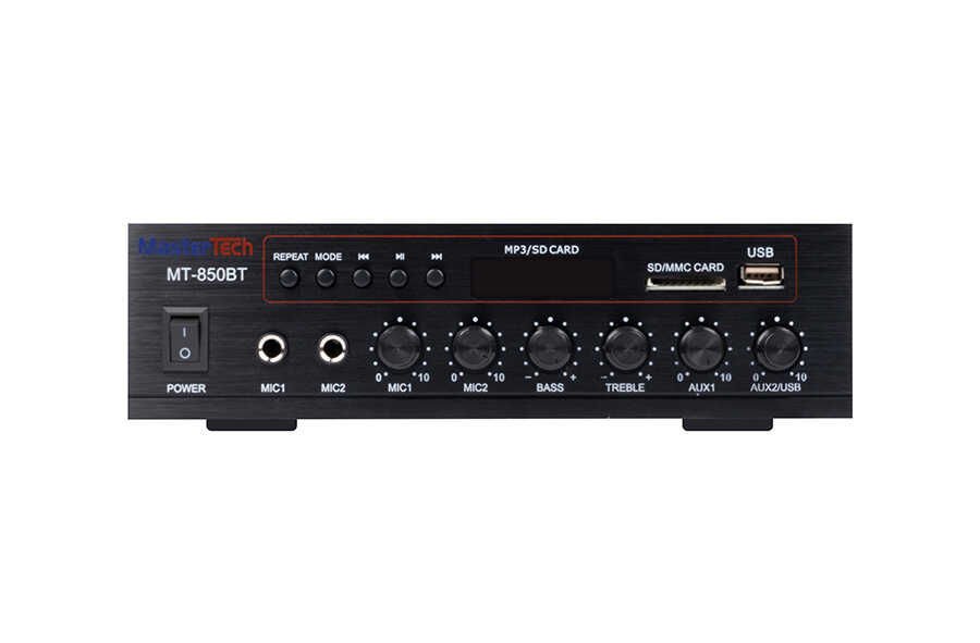 Mastertech MT-850BT Mixser Amfi Mixser Amfi