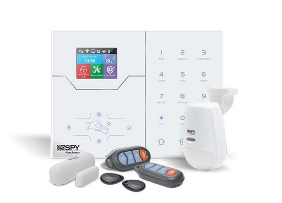 Spy SP-301IP DAHİLİ TCP-IP / GSM / GPRS DESTEKLİ KABLOSUZ ALARM SETİ