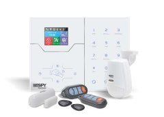 Spy SP-301IP DAHİLİ TCP-IP / GSM / GPRS DESTEKLİ KABLOSUZ ALARM SETİ