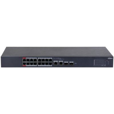 Dahua 16 Port 100Mbps Cloud PoE (CS4218-16ET-240)