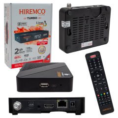 HIREMCO GT TURBO V8D+ HD IP TV PLUS ETHERNET'Lİ LINUX TABANLI DAHİLİ WİFİ FULL HD MİNİ UYDU ALICISI