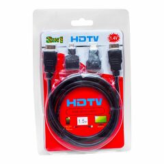 HDMI KABLO 1.5 METRE 3'LÜ SET POWERMASTER (MICRO HDMI HDMI*MİNİ HDMI HDMI)