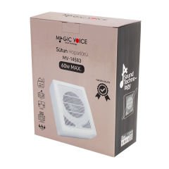 MAGICVOICE MV-14583 16 CM 6'' BEYAZ 6 WATT 100 V DUVAR TİPİ HAT TRAFOLU SÜTUN HOPARLÖR