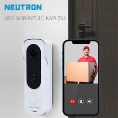 NEUTRON NTL-SB-02MP WİFİ GÖRÜNTÜLÜ KAPI ZİLİ