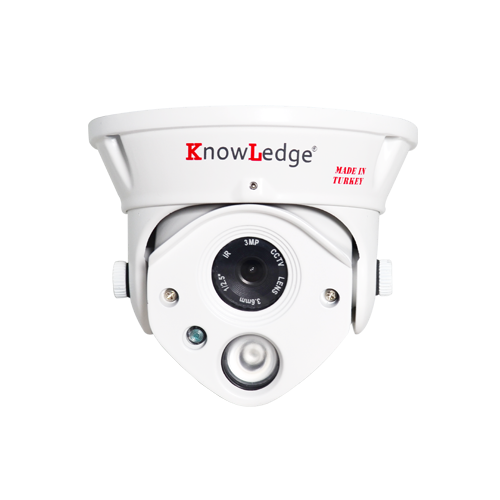 Knowledge KL 4001MD 5MPSC 3.6 P - 5 Mp Ip Dome Kamera