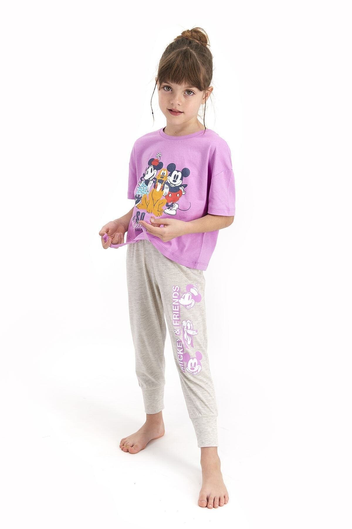 MICKEY&FRIENDS KIZ ÇOCUK PİJAMA TAKIMI