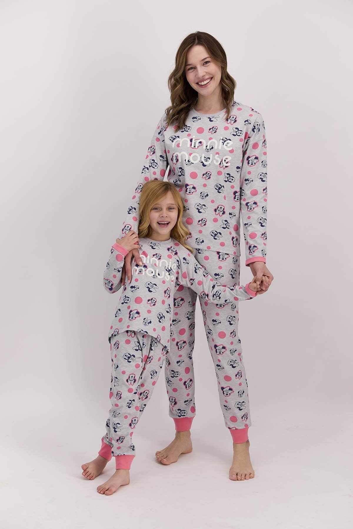 MINNIE MOUSE ANNE KIZ PİJAMA TK.