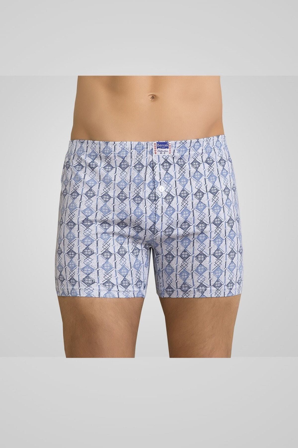 Erkek Penye Boxer Short 6'lı