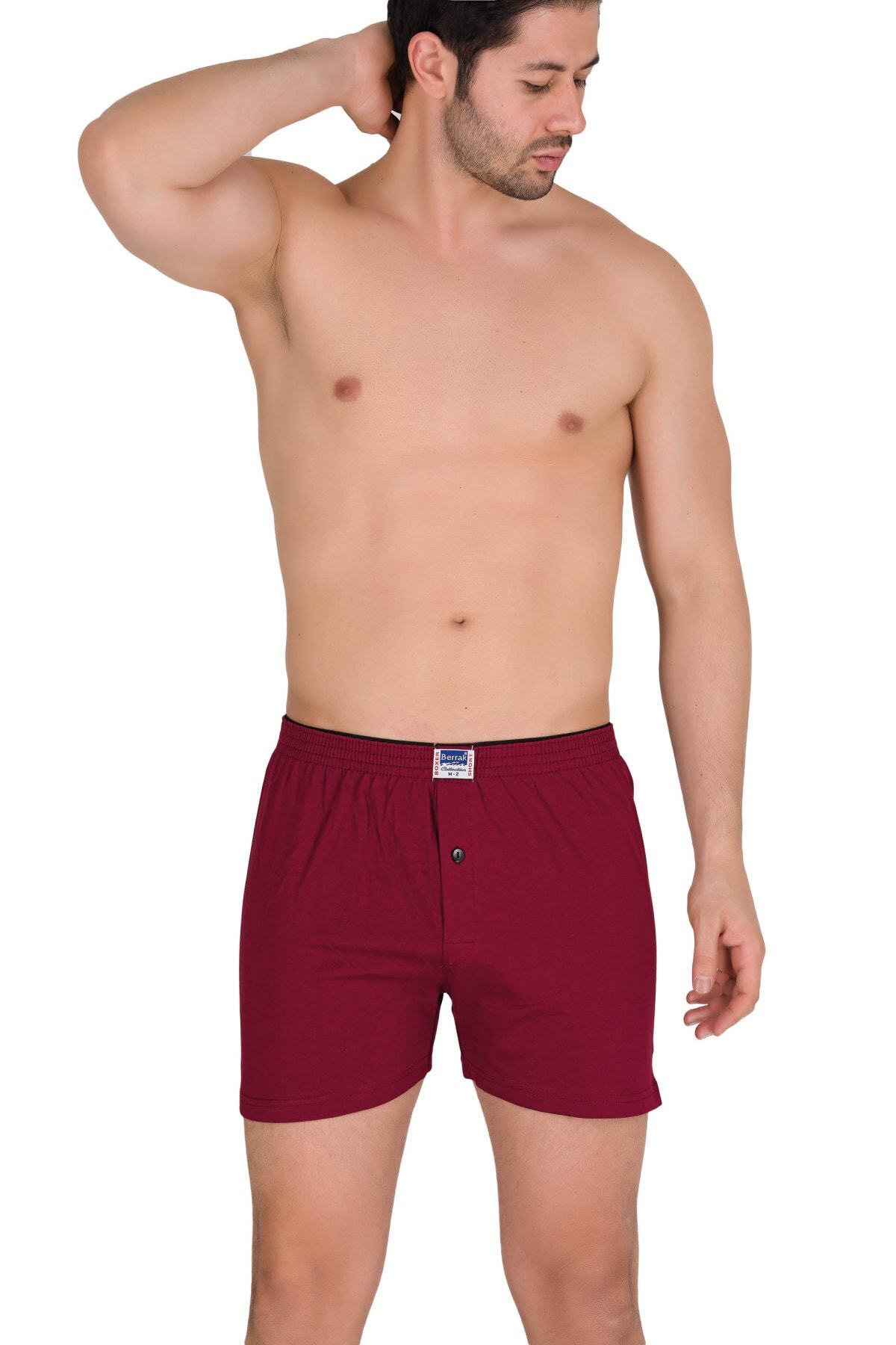 6'lı Erkek Renkli Boxer Short