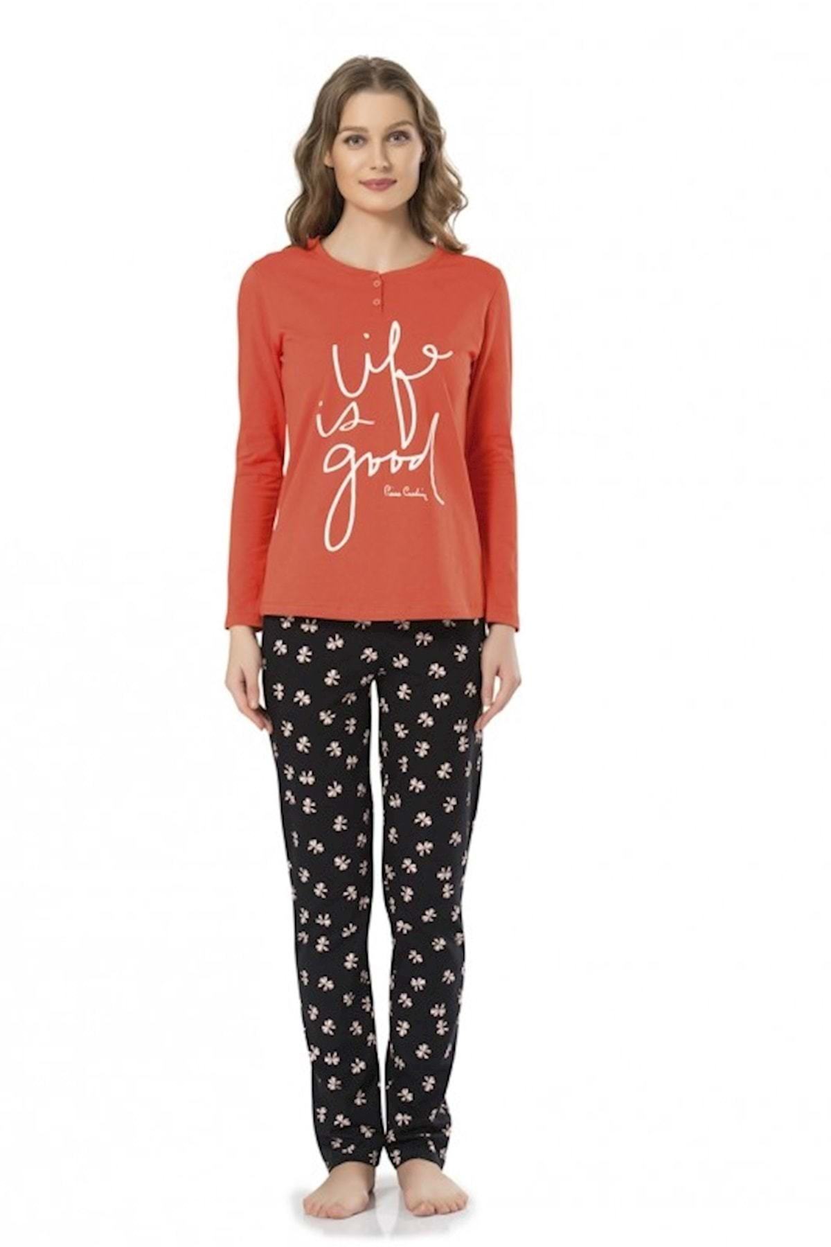 1021 Pijama Takım Mercan Xl