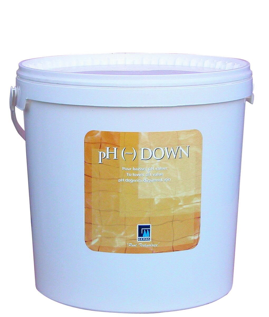 Gemaş 15 Kg “pH (-) DOWN” Toz pH Düşürücü-ToptancıyızBiz