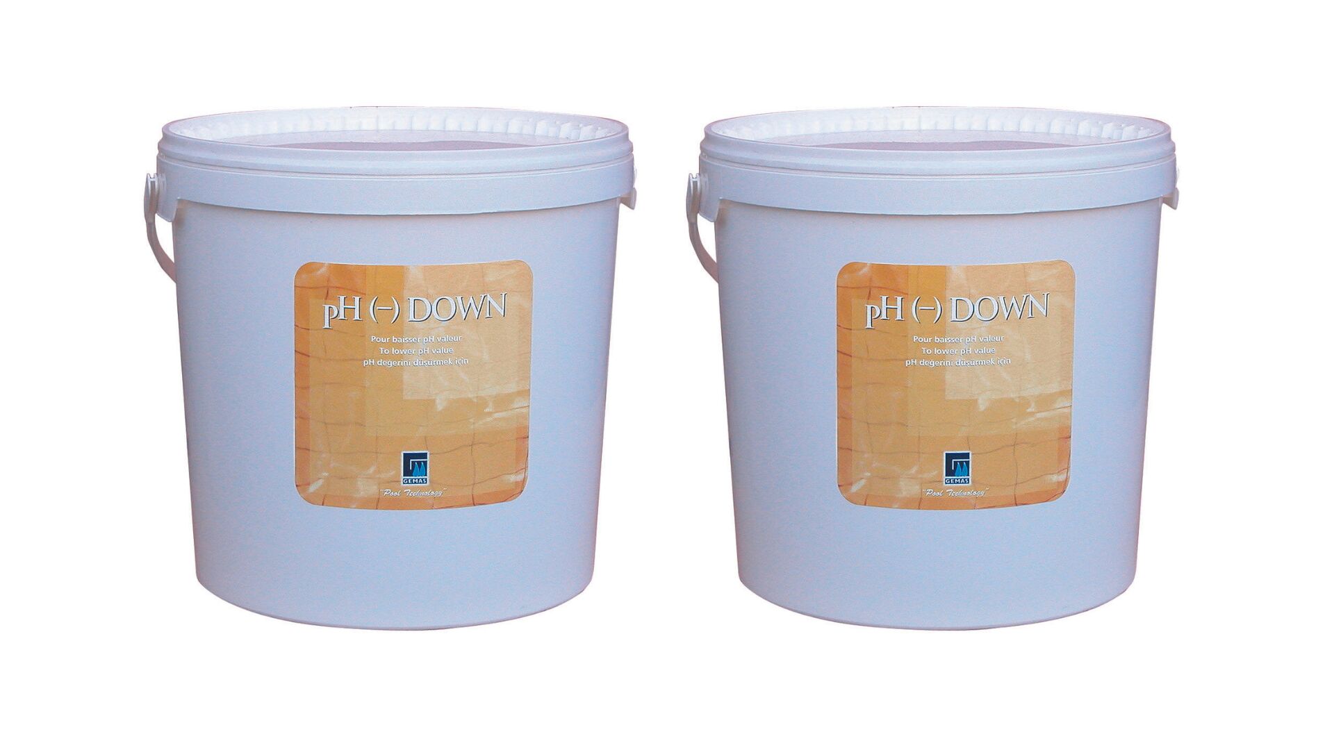 2 ADET Gemaş 50 Kg (100 KG) pH (-) DOWN Toz pH Düşürücü - PH (-) Reducer-ToptancıyızBiz