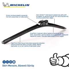 Michelin EASYCLIP™ MC8653 53CM 1 Adet Universal Muz Tipi Silecek