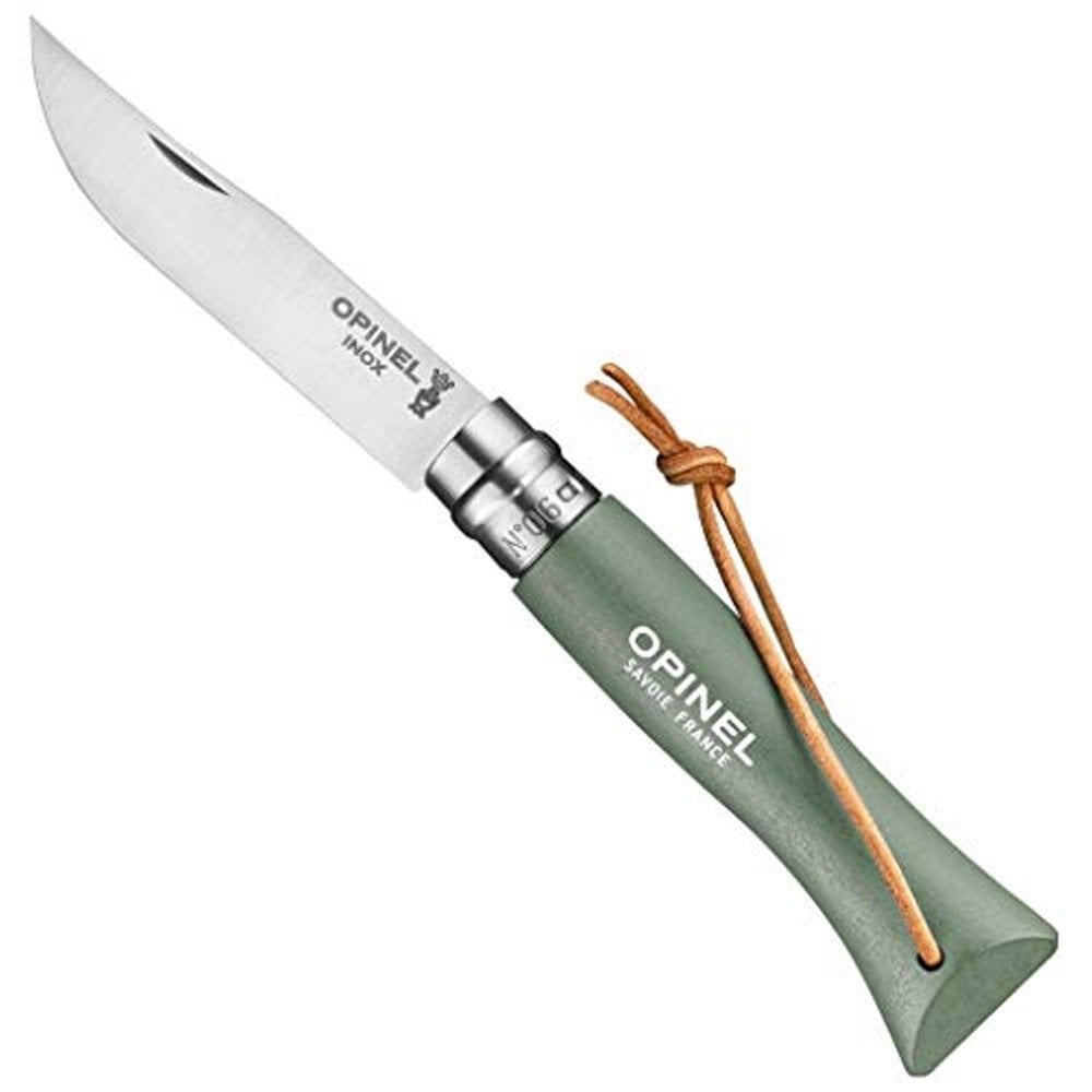 Opinel Inox Trekking 6 No Paslanmaz Çelik Çakı (Yesil)