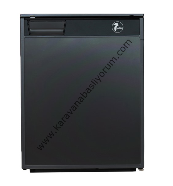 Berhimi Premium Black 85 Litre Buzdolabı (Siyah) - Sağ