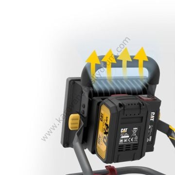 CAT DX62B 18Volt 20W 750/1600 Lümen Profesyonel İki Kademeli Led Projektör (Akü Dahil Değildir)