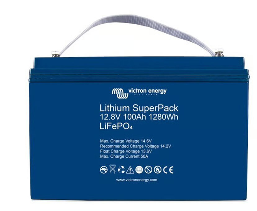 Victron SuperPack 12.8V/100Ah Yüksek Akım Lityum Akü