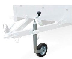 Winterhoff 150kg Krikolu Ön Destek Tekeri 48mm Geniş Tabanlı