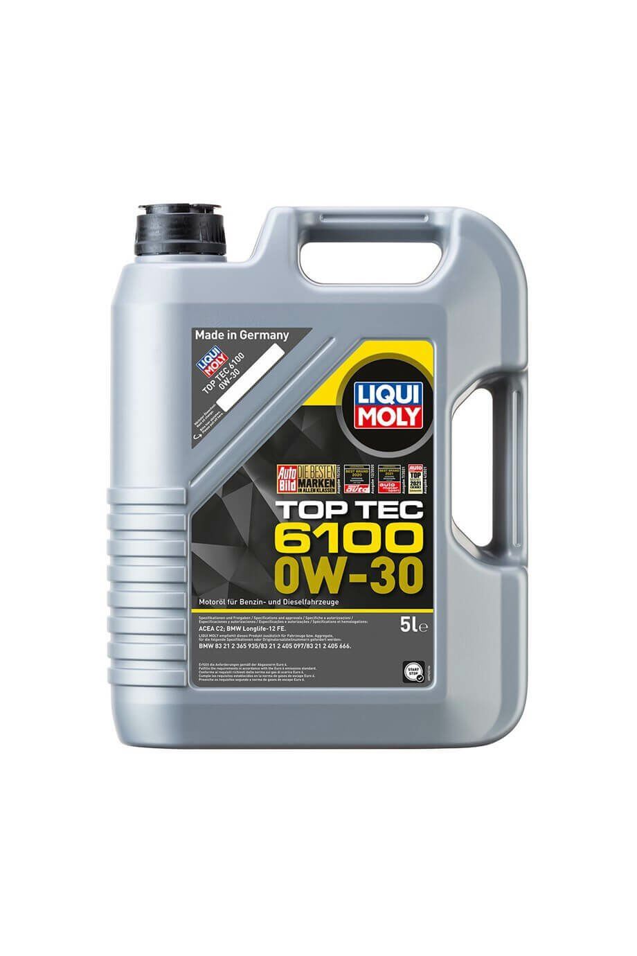 Liqui Moly 0W30 Top Tec 6100 Motor Yağı 5 Litre