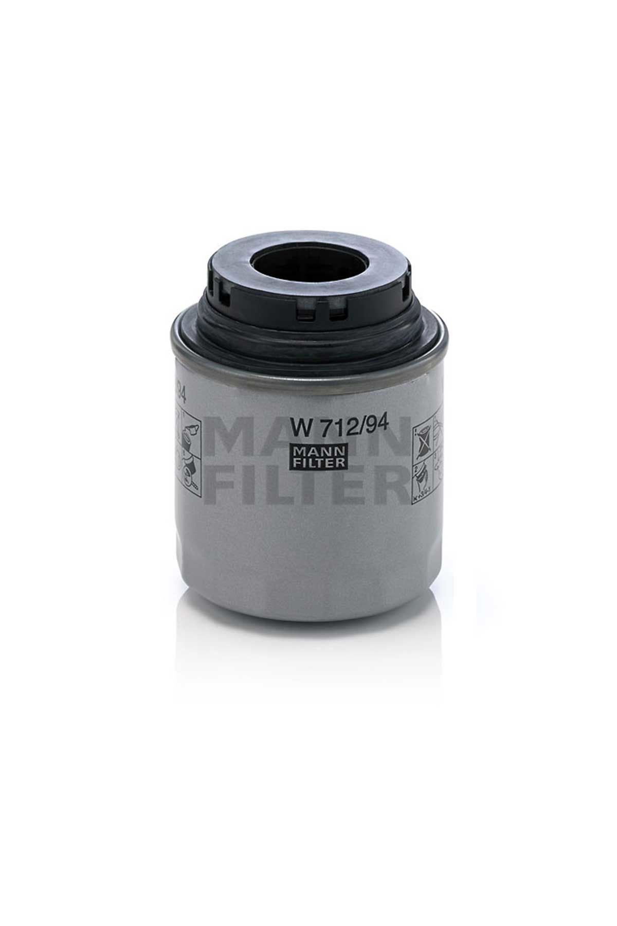 Seat Altea 1.4 TSI Yağ Filtresi 2011-2012 Mann Filter