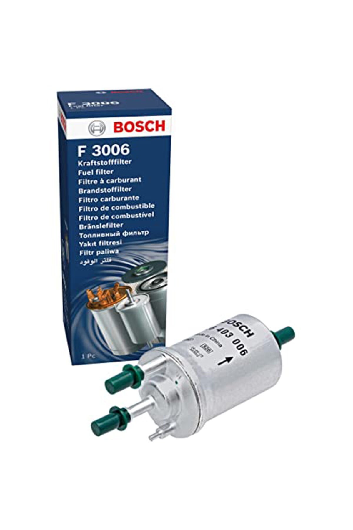 Skoda Fabia 1.2 Yakıt Filtresi 2004-2008 Bosch