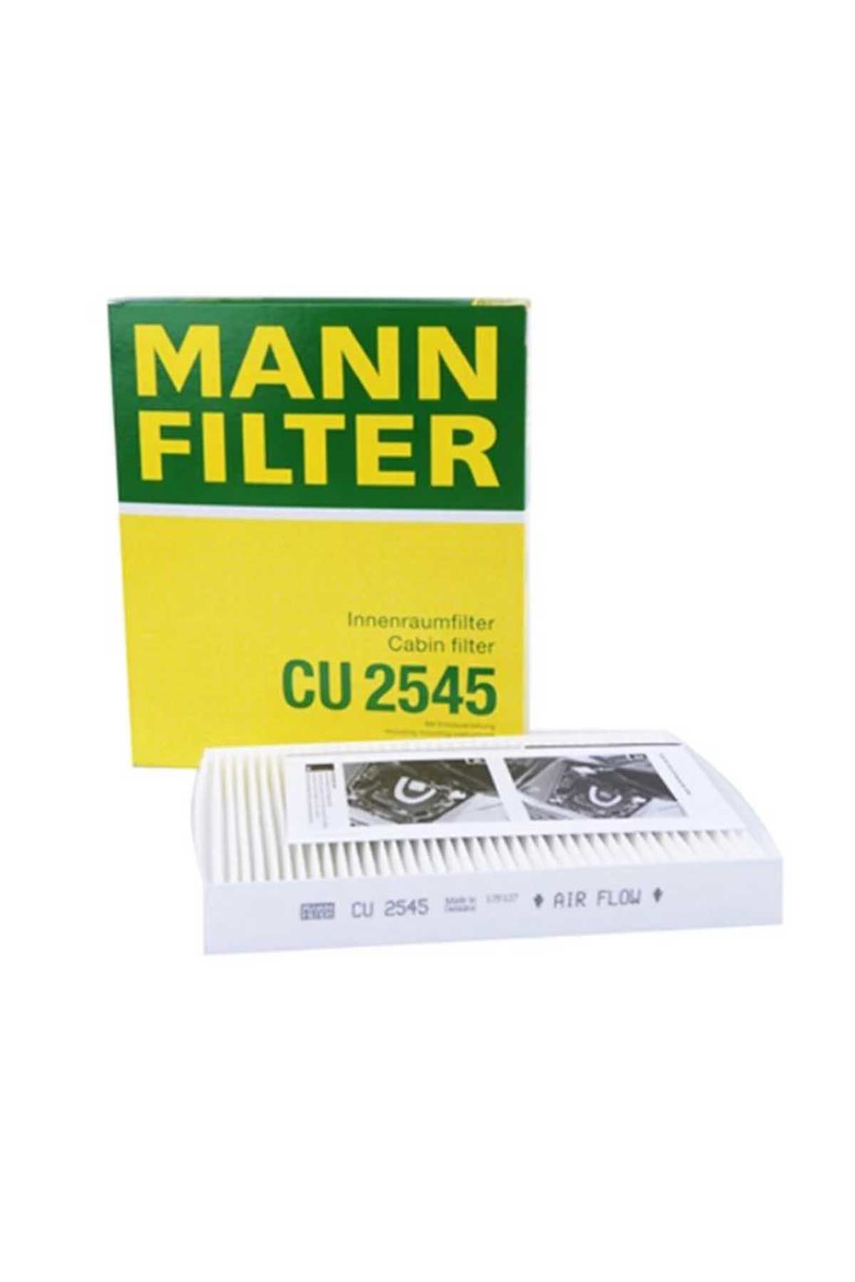 VW Polo Polen Filtresi 2010-2017 Mann Filter CU2545