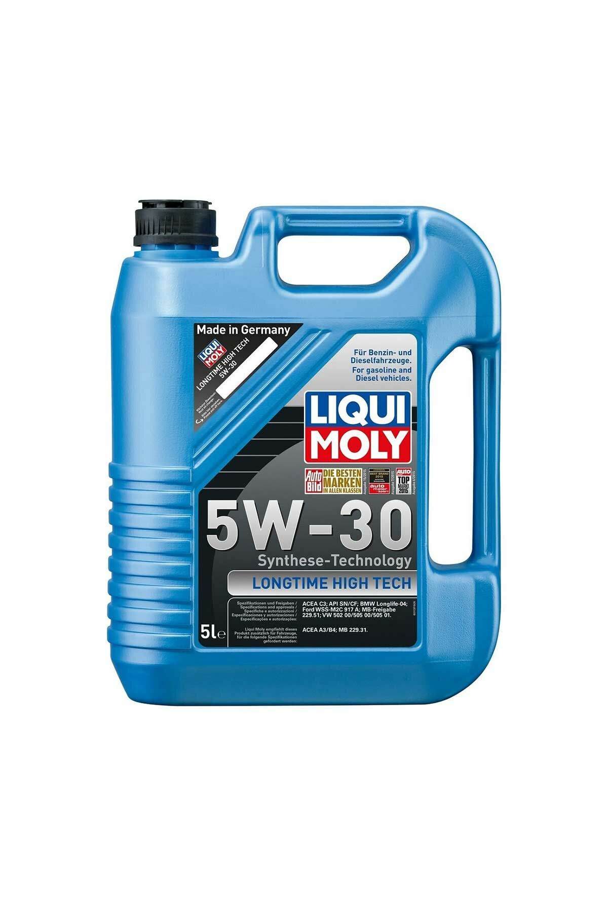 LIQUI MOLY 5W30 Motor Yağı Longtime High Tech 5 Litre