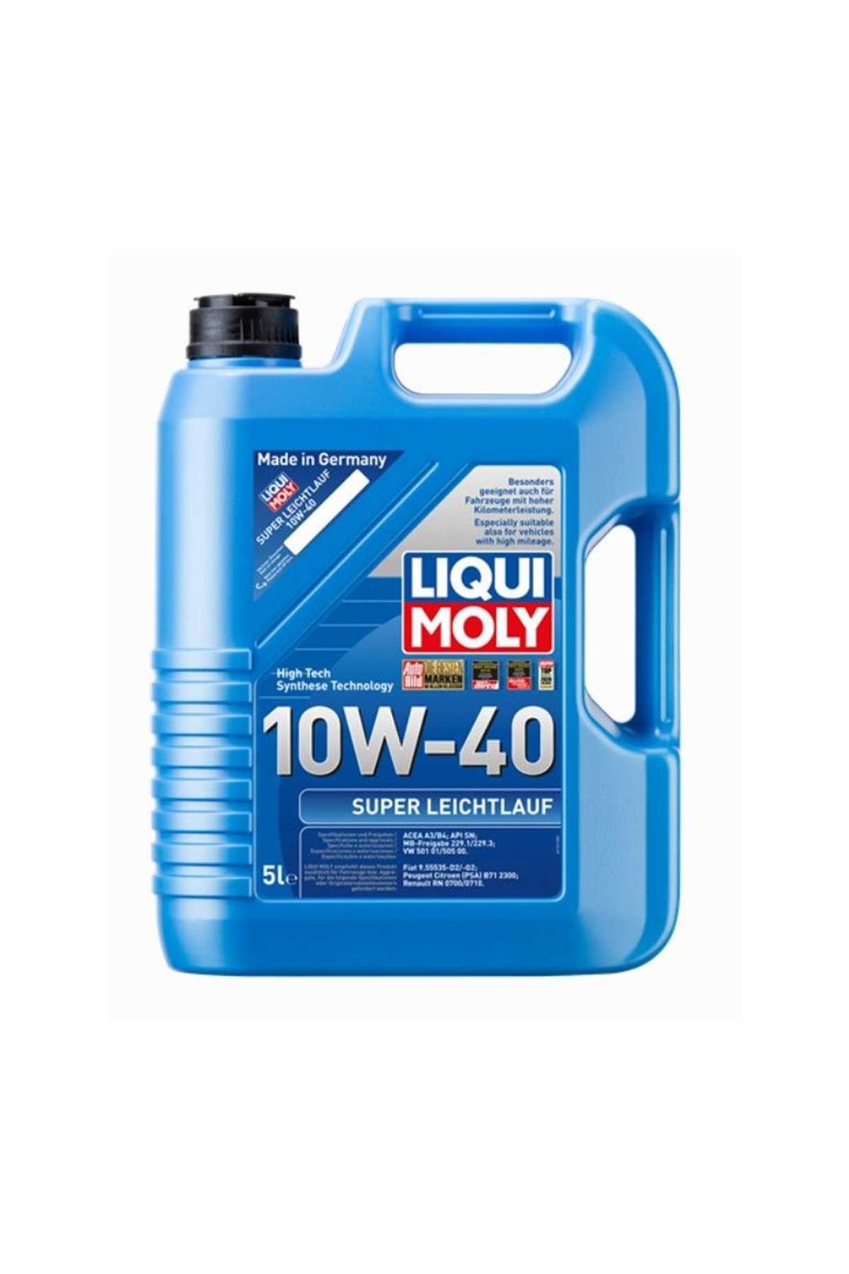 LIQUI MOLY 10W40 Motor Yağı Super Leichtlauf 5 Litre