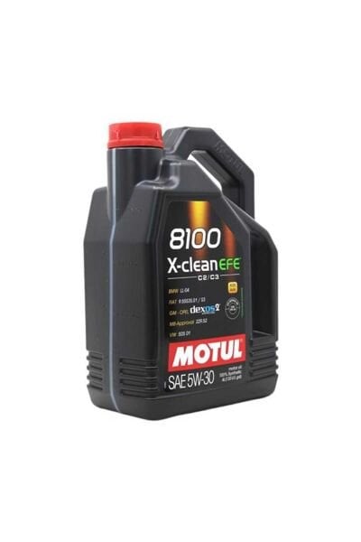 Motul 8100 X-Clean Efe 5W30 Motor Yağı 5 Litre