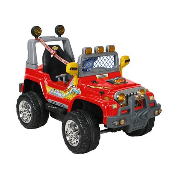 Aliş Magnum Uzaktan Kumandalı Turbo Motor Jeep 12 Volt Akülü Araba Kırmızı